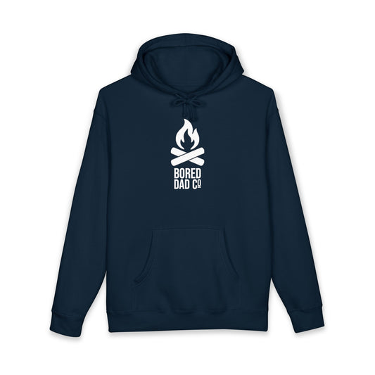 Bored Dad Co. Campfire Hoodie — Graphic Dad Hoodie