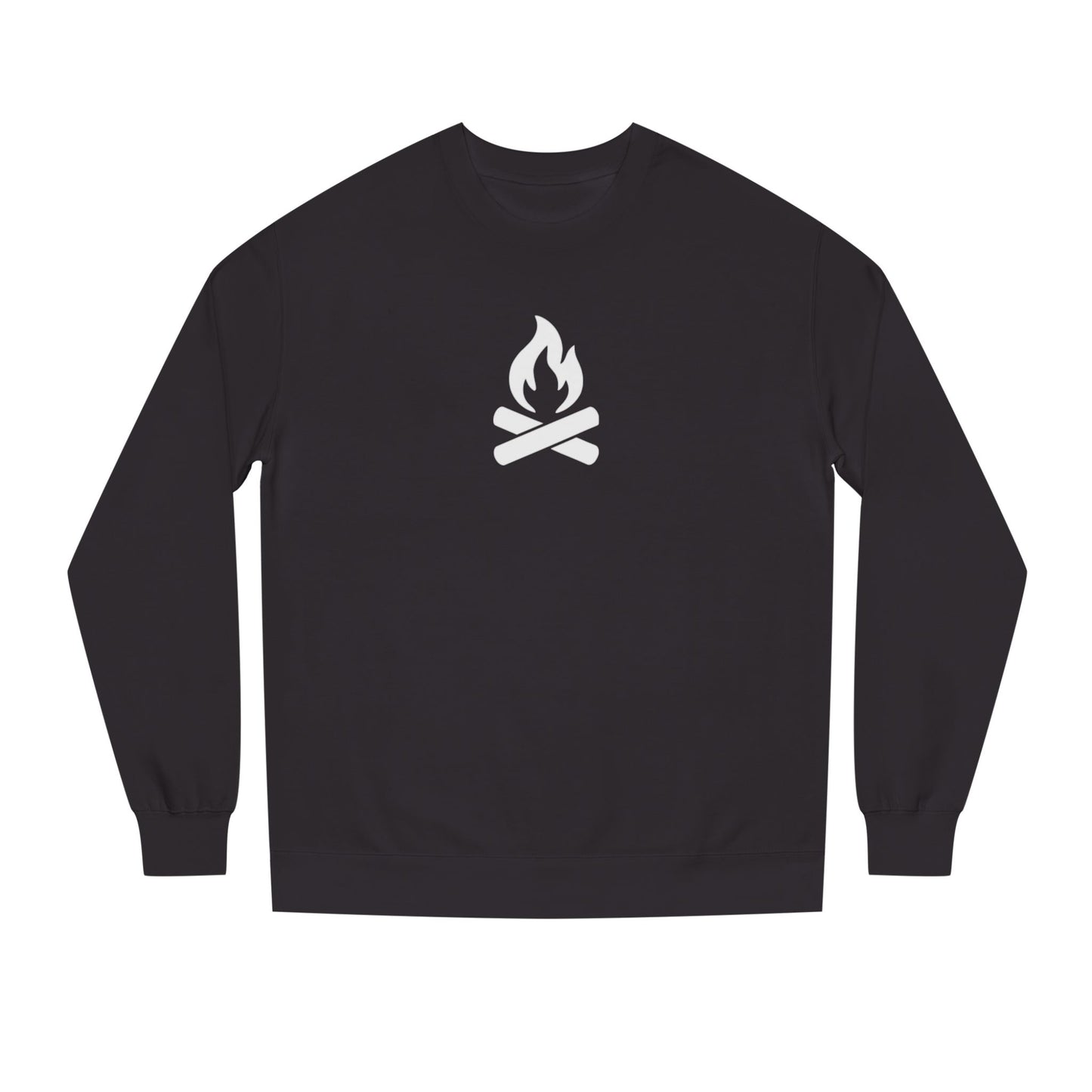 Bored Dad Co. Crewneck Sweatshirt — Campfire Logo Casual Pullover