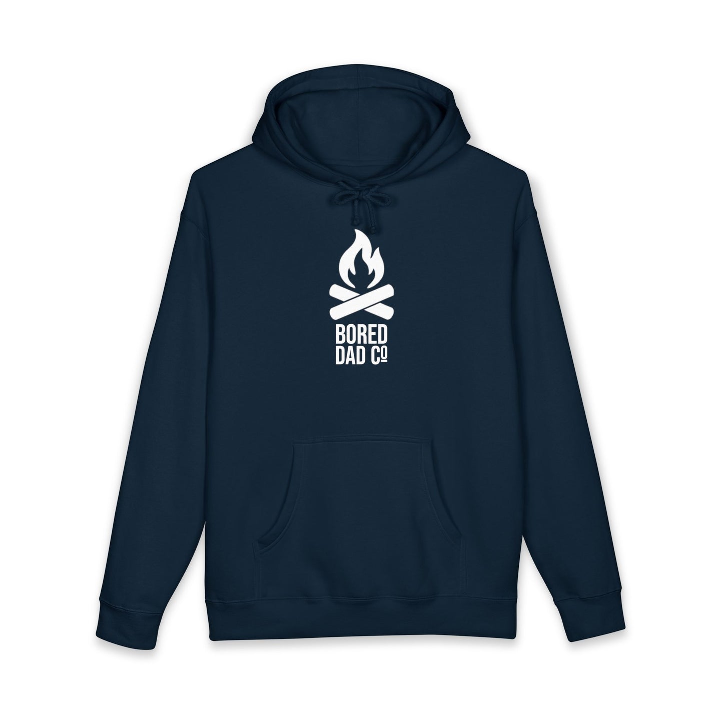 Bored Dad Co. Campfire Hoodie — Graphic Dad Hoodie