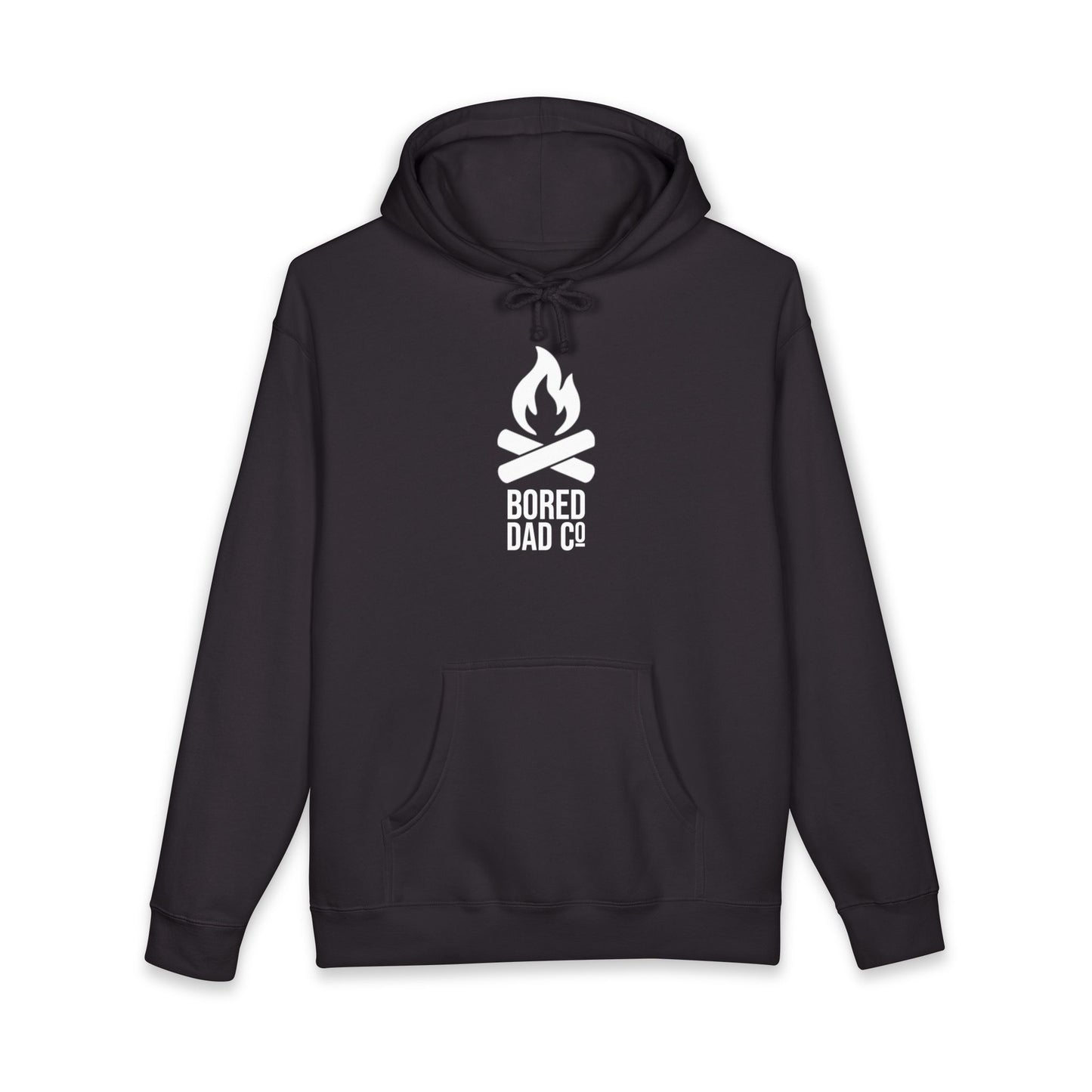 Bored Dad Co. Campfire Hoodie — Graphic Dad Hoodie