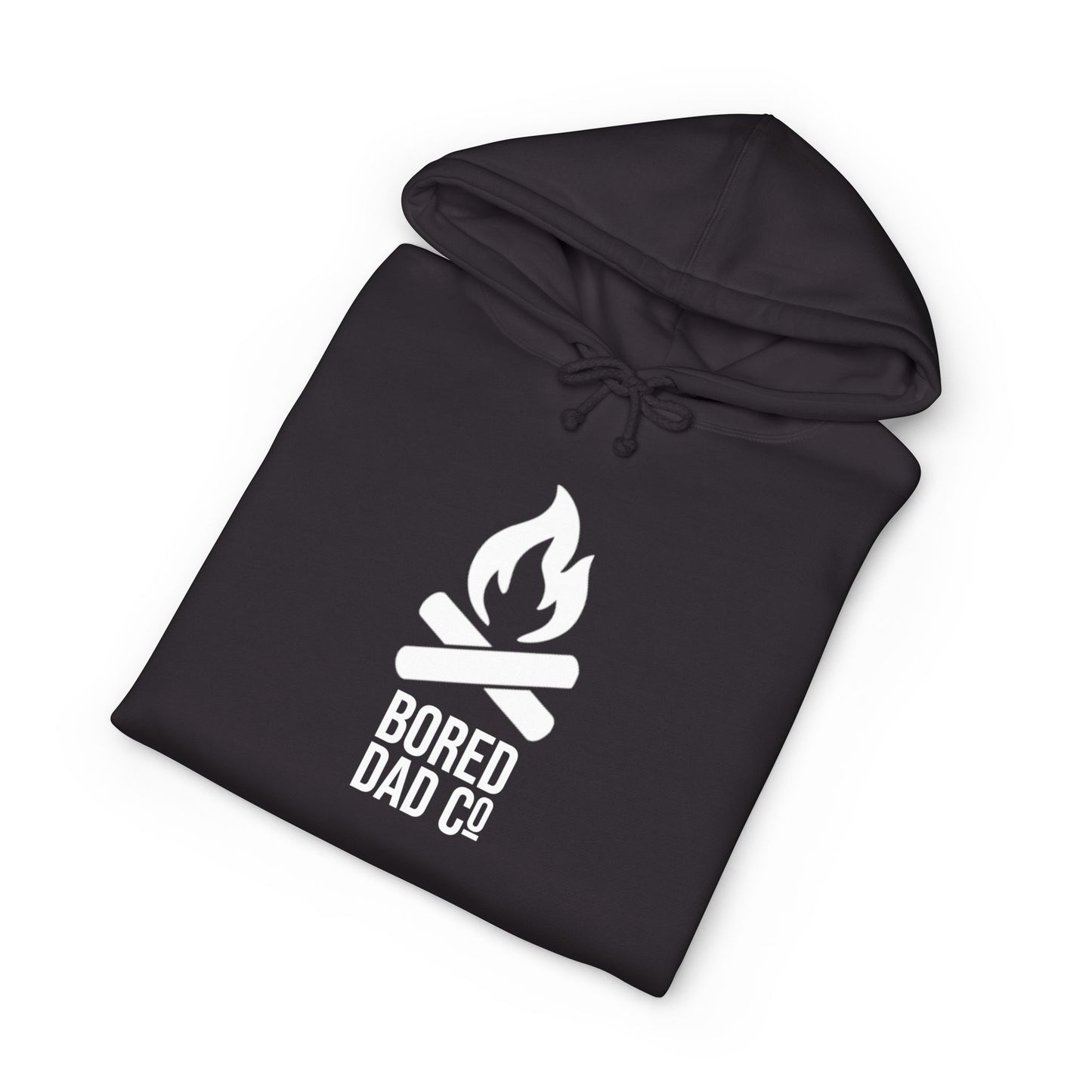Bored Dad Co. Campfire Hoodie — Graphic Dad Hoodie