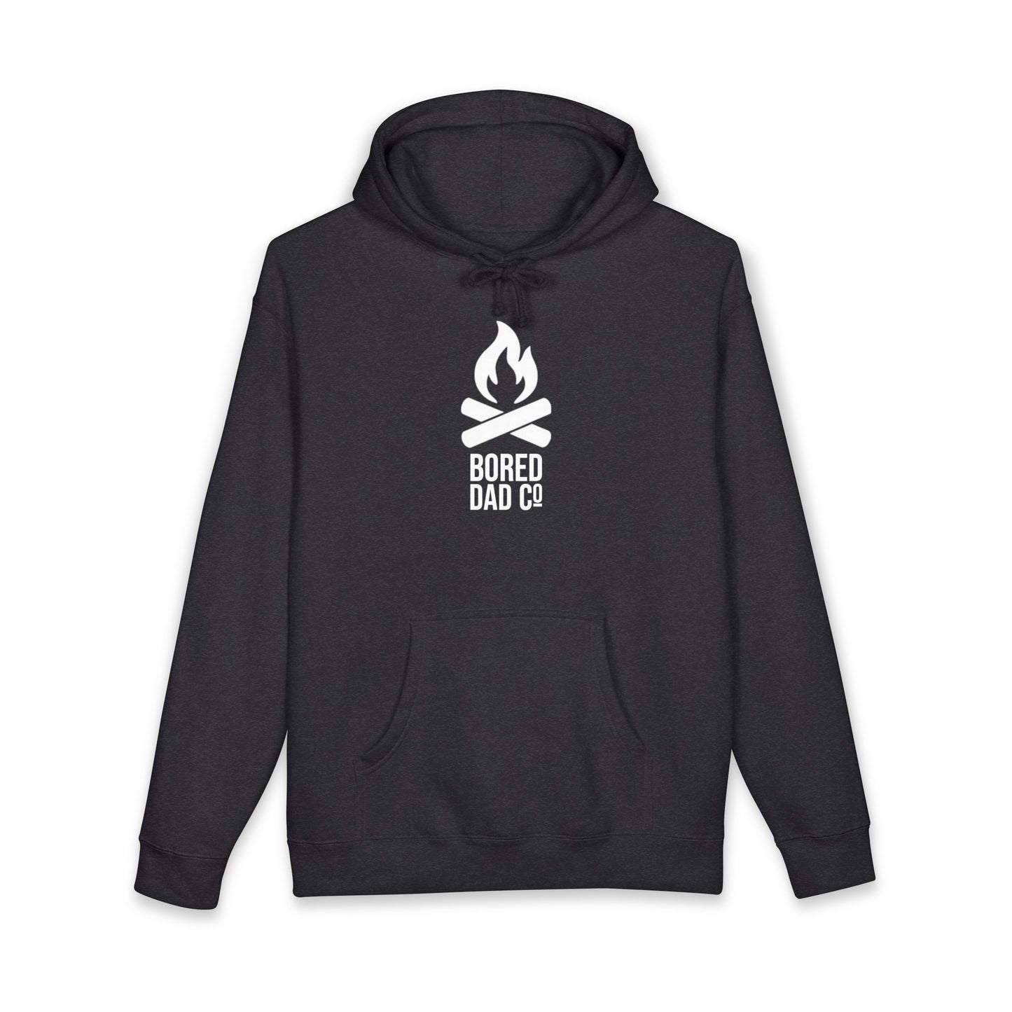Bored Dad Co. Campfire Hoodie — Graphic Dad Hoodie