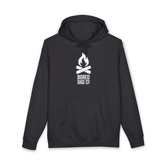 Bored Dad Co. Campfire Hoodie — Graphic Dad Hoodie