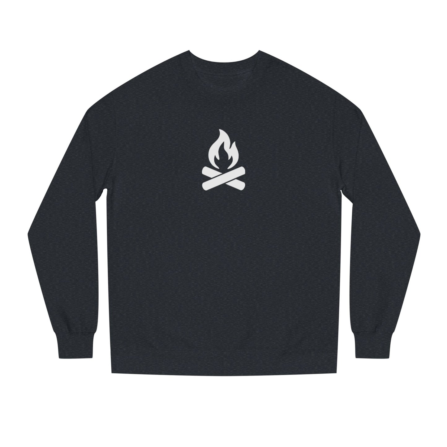 Bored Dad Co. Crewneck Sweatshirt — Campfire Logo Casual Pullover